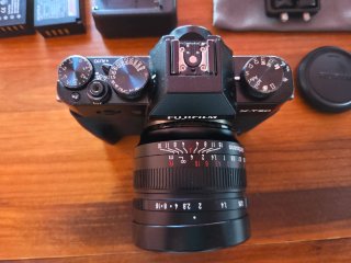Fujifilm X-T30 con obgetivo artisans