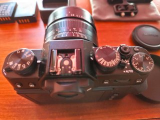 Fujifilm X-T30 con obgetivo artisans