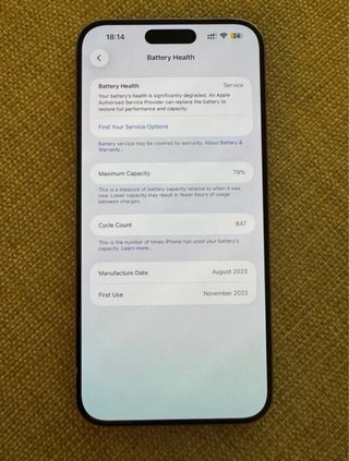 iPhone 15 Pro Max Gris