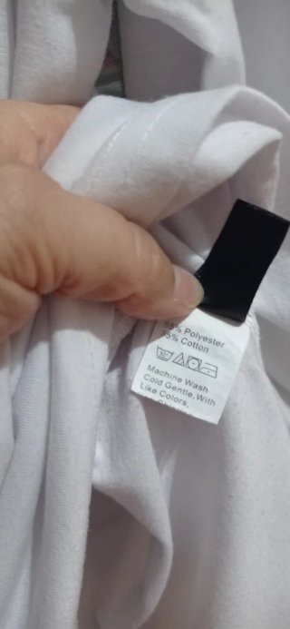 Camiseta Blanca XL Mariposa
