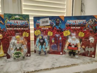 5 Masters of the Universe Action Figures