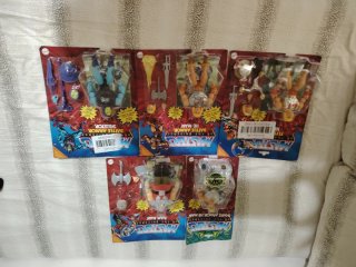 5 Masters of the Universe Action Figures