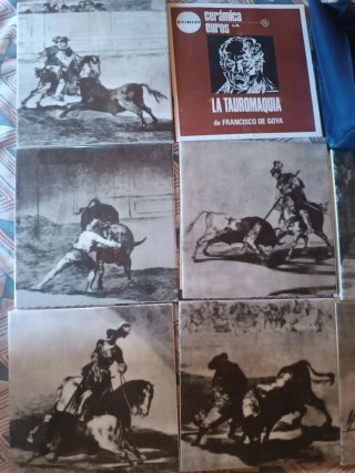 Colección de 6 azulejos La Tauromaquia