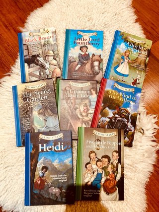 (7-12años)Pack 8 libros Classic Starts
