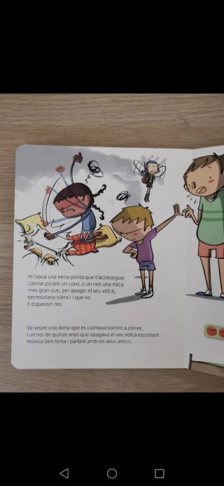 Libro infantil: Tengo un volcán (Catalán)