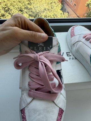 Zapatillas Philipp Plein Piel T.41 Nuevas