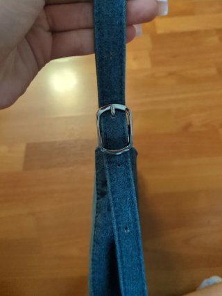 Bolso azul pequeño