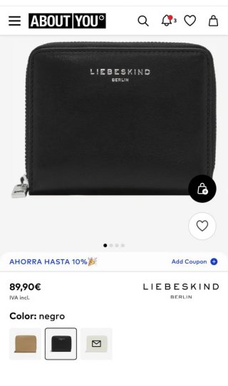 Cartera Liebeskind Berlín / Dress blue 2025