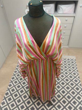 Vestido Verano Rayas Talla Única