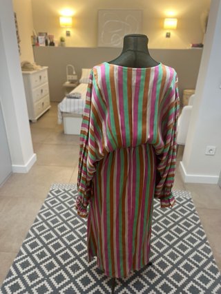 Vestido Verano Rayas Talla Única