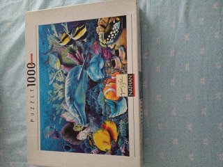 Puzzle Nathan 1000 Piezas Vida Marina