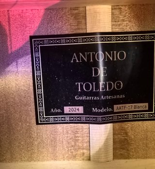 Guitarra flamenca Antonio Toledo AATF17 nueva