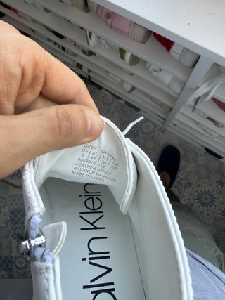 Calvin Klein Piel T.41 Blancas Nuevas (1)