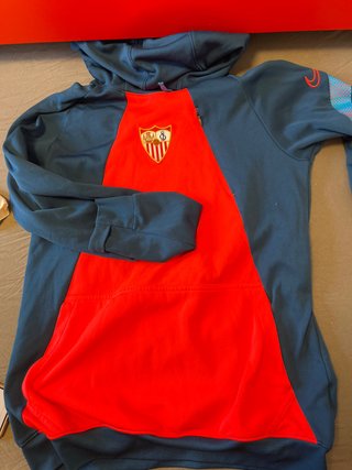 Sudadera Sevilla FC Nike Azul y Roja