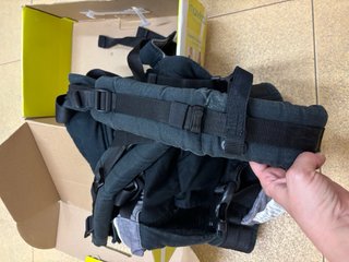 Mochila Portabebés Manduca Negra