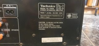 Amplificador Technics SU-VX820 Alta Gama