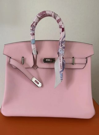 Bolso Birkin 25 Rose Sakura Hermès original