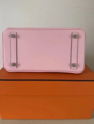 Bolso Birkin 25 Rose Sakura Hermès original