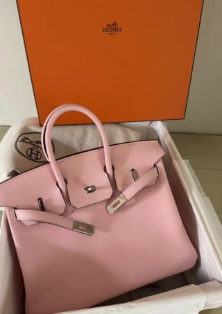 Bolso Birkin 25 Rose Sakura Hermès original