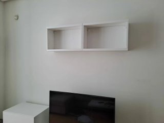 Mobile TV Ikea Besta Bianco