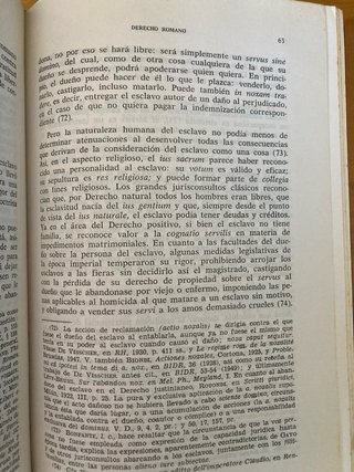 Derecho romano (Tomos I y II)