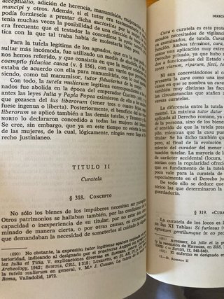 Derecho romano (Tomos I y II)