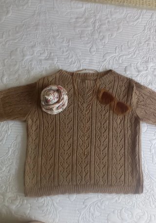 Jersey calado entretiempo
