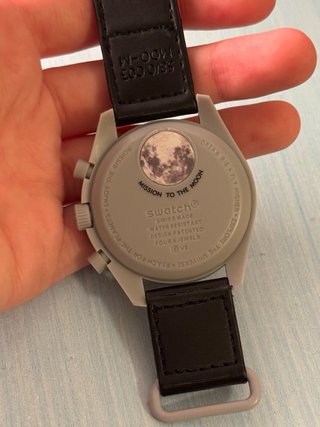 Omega x Swatch Mission To The Moon Negro