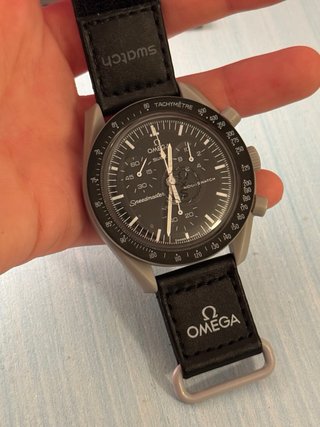 Omega x Swatch Mission To The Moon Negro