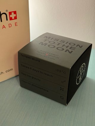Omega x Swatch Mission To The Moon Negro