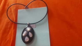 Collar Tous Negro nacar y Plata