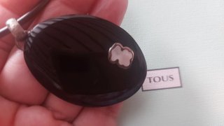 Collar Tous Negro nacar y Plata