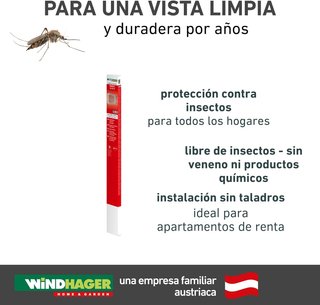 Mosquitera Windhager de aluminio 120x100 cm