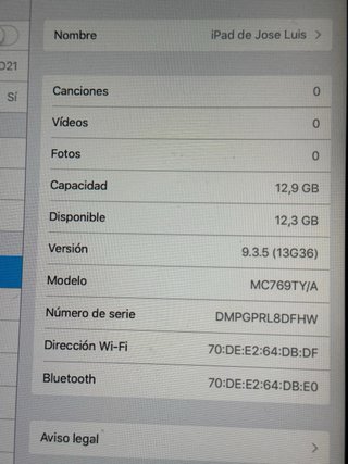 Apple iPad 2 16GB Plata