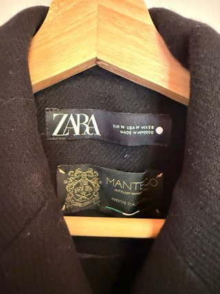 Blazer Zara Negro Doble Botonadura