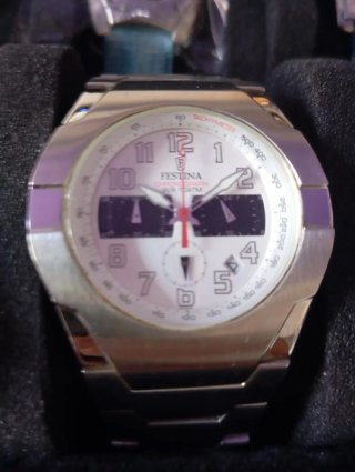 Orologio Festina Argento e Bianco