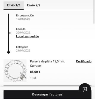 Pulsera Carrusel Tous Plata