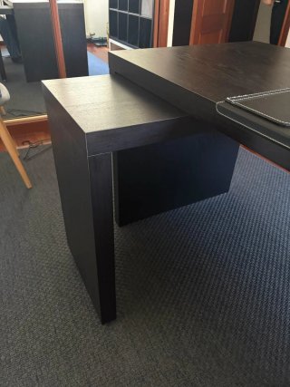 Escritorio Ikea Malm Wengue