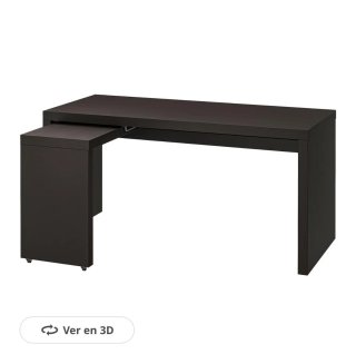 Escritorio Ikea Malm Wengue