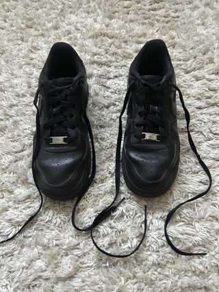 Nike Air Force 1 Negras Talla 38,5