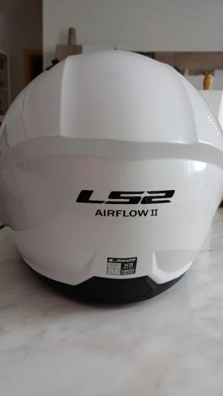 Casco Moto LS2 Talla XS Blanco