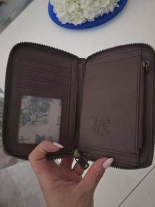 Monedero/Cartera Mujer Rosa y Marrón