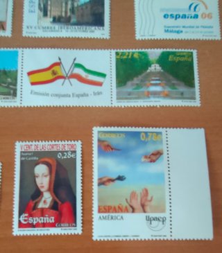 Sellos ENVIO SERVICIO FILATELICO Años 2005 y 2006