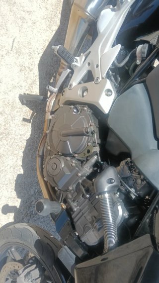Honda CBF600S Negra