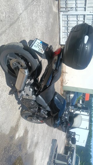 Honda CBF600S Negra