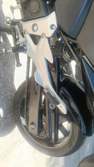 Honda CBF600S Negra