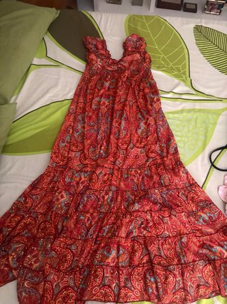 Vestido Boho Chic Ibicenco Multicolor