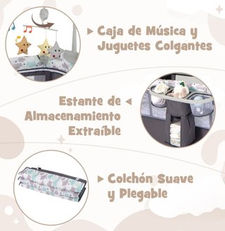 Cuna Colecho 5 en 1