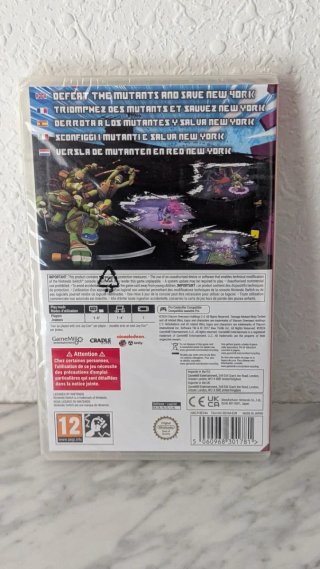 Precintado TMNT Wrath of the Mutants Switch Pal es
