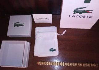 Pulsera Lacoste Dorada